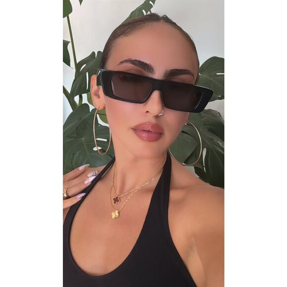 NEW Gucci GG1331S Black Polairzed Slim Unisex Sunglasses - Picture 2 of 8